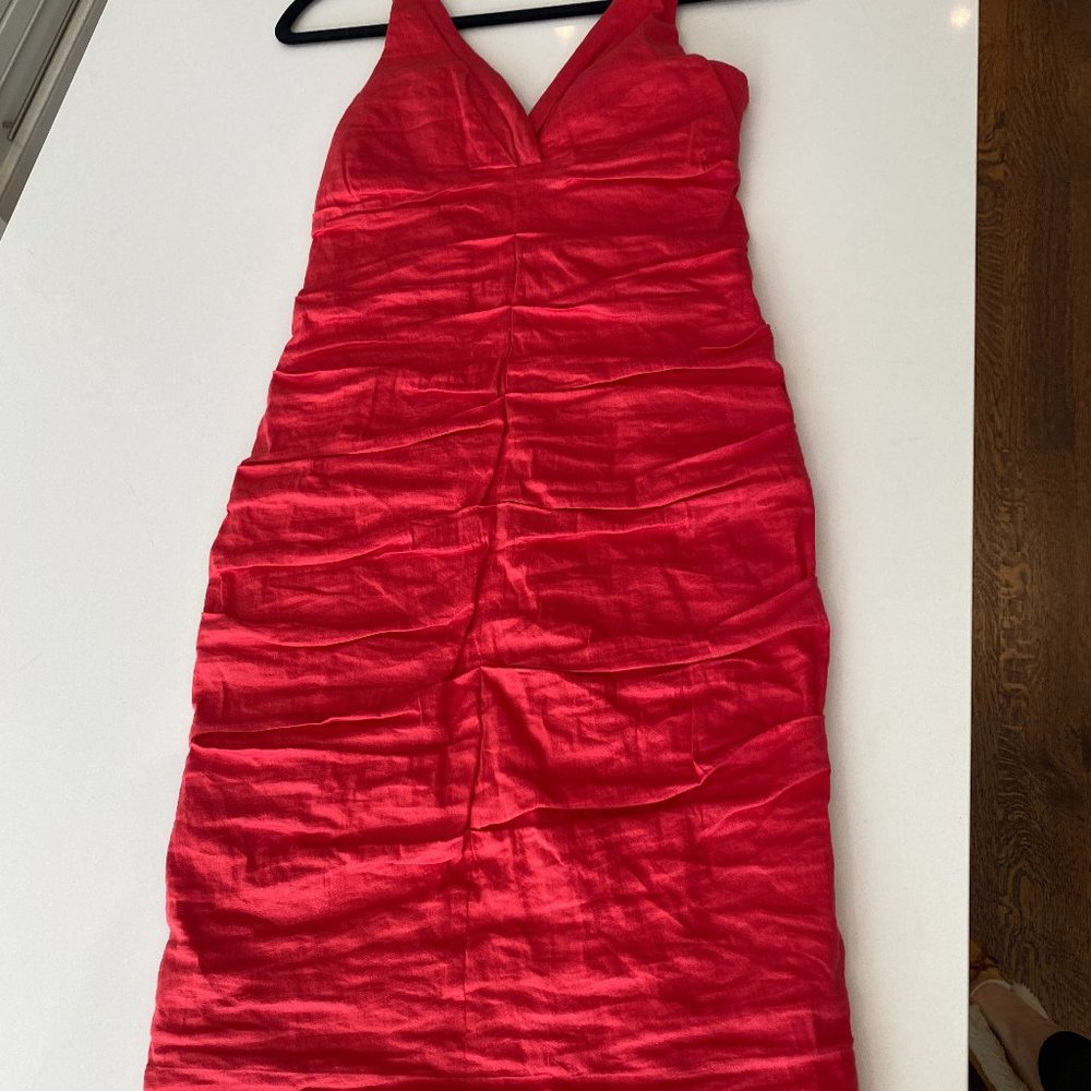 Nicole Miller Ruched Dress (Size 6)